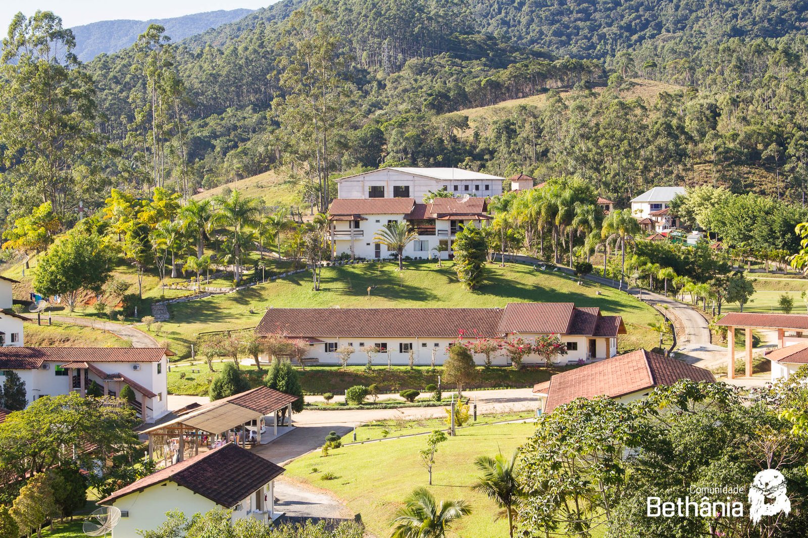 Vista da Comunidade Bethânia em São João Batista, onde está o Memorial Padre Léo